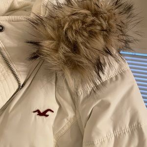 Hollister Faux Fur Lined Jacket